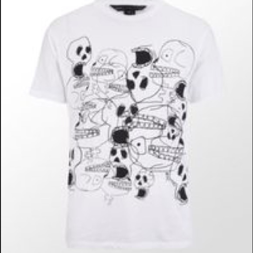 Marc Jacobs Anniversary Skull T-shirt